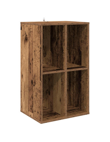 Mobile porta vinili Legno di quercia 44,5 x 36,5 x 74,5 cm