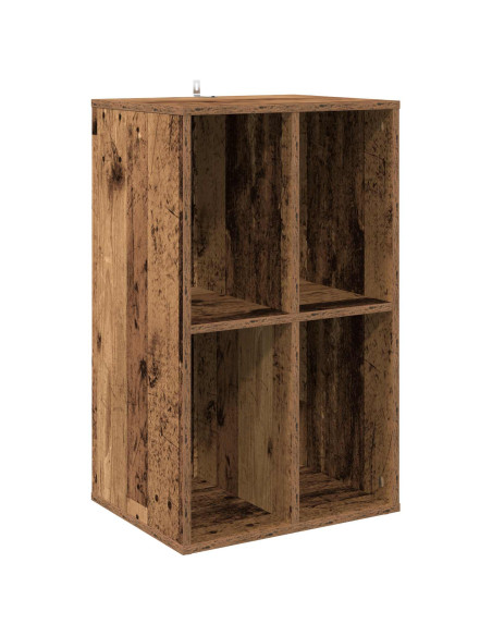 Mobile porta vinili Legno di quercia 44,5 x 36,5 x 74,5 cm