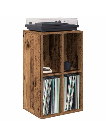 Mobile porta vinili Legno di quercia 44,5 x 36,5 x 74,5 cm