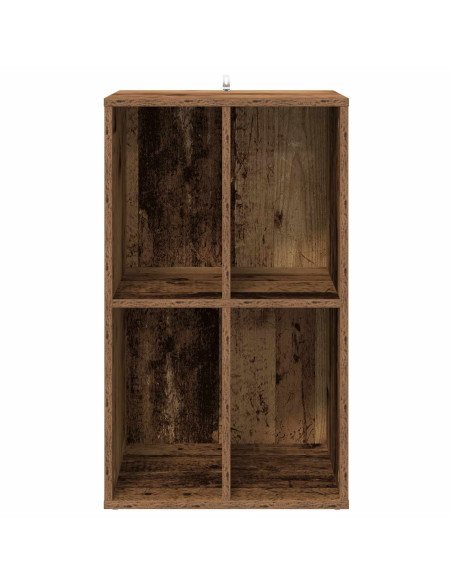 Mobile porta vinili Legno di quercia 44,5 x 36,5 x 74,5 cm
