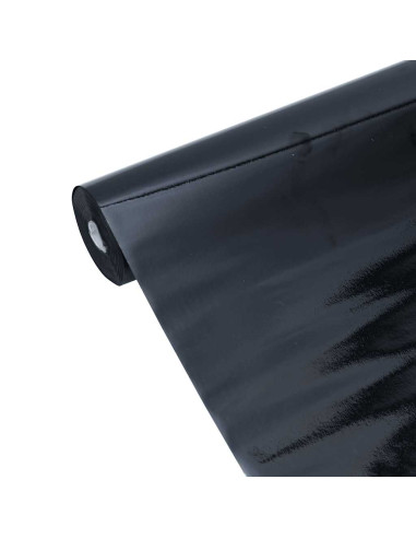 Pellicola Vetri Statica Smerigliata Nera 45x2000 cm PVC