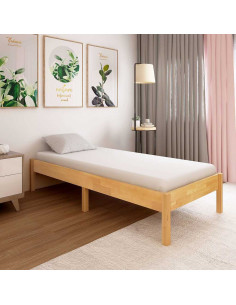 Giroletto in Legno Massello di Rovere 90x200 cm