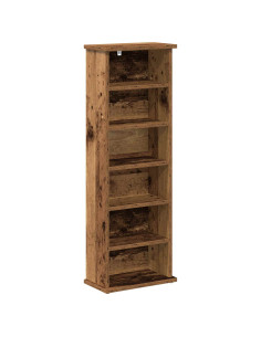 Mobile per CD Legno antico 60 x 17 x 92 cm Legno ingegnerizzato 2