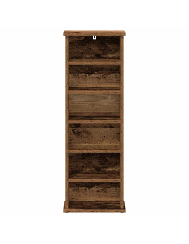 Mobile per CD Legno antico 60 x 17 x 92 cm Legno ingegnerizzato
