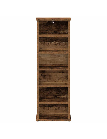 Mobile per CD Legno antico 60 x 17 x 92 cm Legno ingegnerizzato