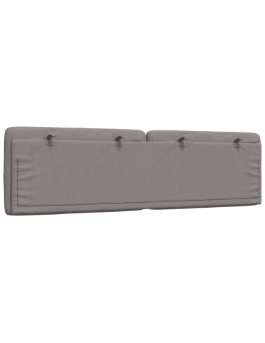 Cuscino Testiera Tortora 180 cm in Tessuto