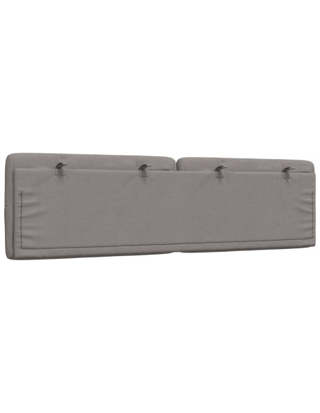 Cuscino Testiera Tortora 180 cm in Tessuto