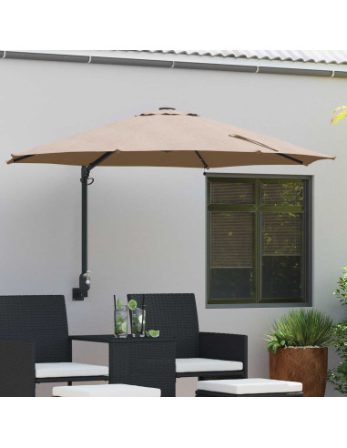Ombrello da giardino Talpa 248 x 248 x 148 cm