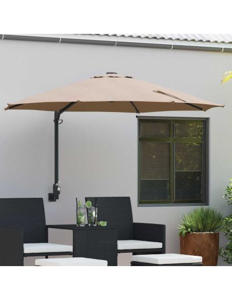 Ombrello da giardino Talpa 248 x 248 x 148 cm