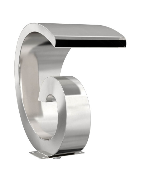 Cascata da Piscina con Luce LED Acciaio Inox 304