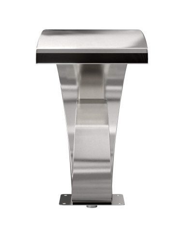 Cascata da Piscina con Luce LED Acciaio Inox 304