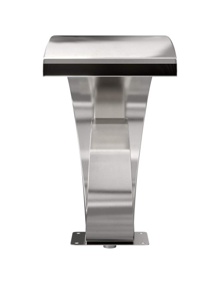 Cascata da Piscina con Luce LED Acciaio Inox 304