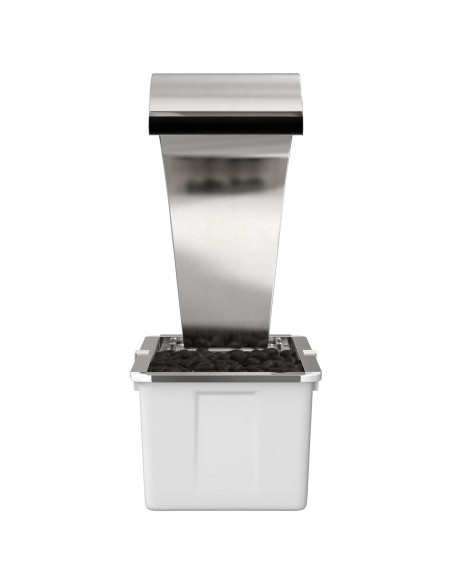 Cascata da Giardino Acciaio Inox 304 54,5 x 34 x 83 cm Argento