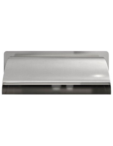 Cascata da Piscina con Luce LED Acciaio Inox 304 30 x 9 x 26 cm