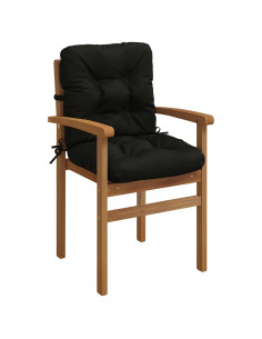 Cuscini per Sedia Alta in 6 Pezzi VIANEN 6 pcs 100% Poliestere 2