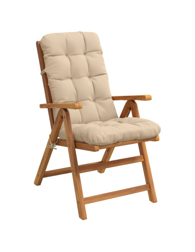 Cuscini per Sedia Alta in 4 Pezzi VIANEN 4 pcs 100% Poliestere