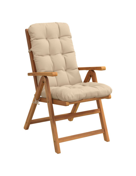 Cuscini per Sedia Alta in 4 Pezzi VIANEN 4 pcs 100% Poliestere