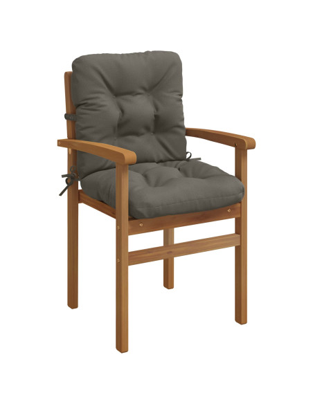 Cuscini per Sedia Alta in 2 Pezzi VIANEN 2 pcs 100% Poliestere