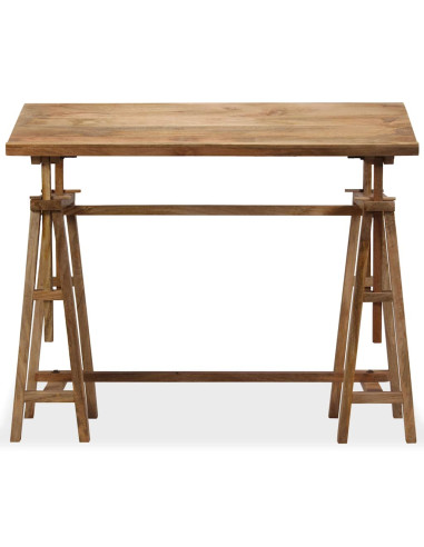 Tavolo da Disegno in Legno Massello di Mango 116x50x76 cm