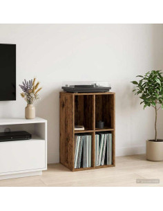 Mobile porta vinili Legno di quercia 44,5 x 36,5 x 74,5 cm