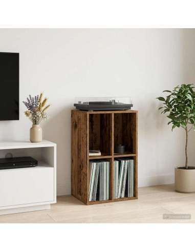 Mobile porta vinili Legno di quercia 44,5 x 36,5 x 74,5 cm