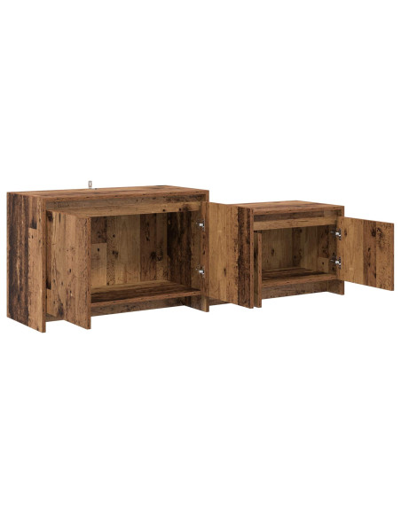 Mobile TV 147 x 35 x 50 cm Legno di quercia