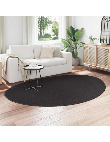 Tappeto HUARTE Nero 160 x 230 cm Poliestere