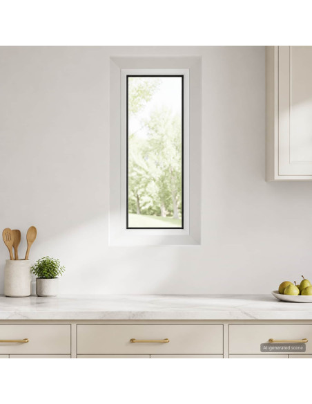 Finestra Cantina RISOR 30 x 70 cm PVC e Vetro