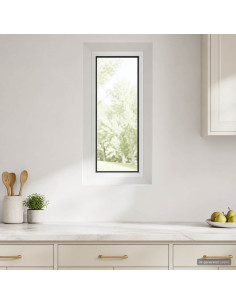 Finestra Cantina RISOR 35 x 55 cm PVC e Vetro