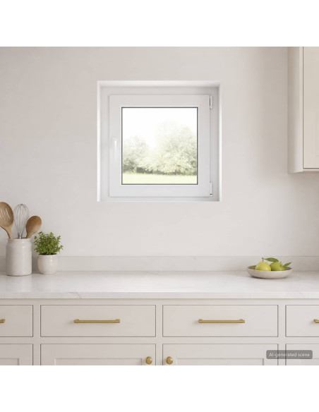 Finestra per Soffitta RISOR 55 x 55 cm PVC e Vetro