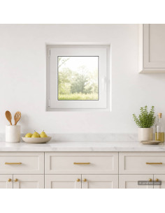 Finestra per Soffitta RISOR 55 x 55 cm PVC e Vetro