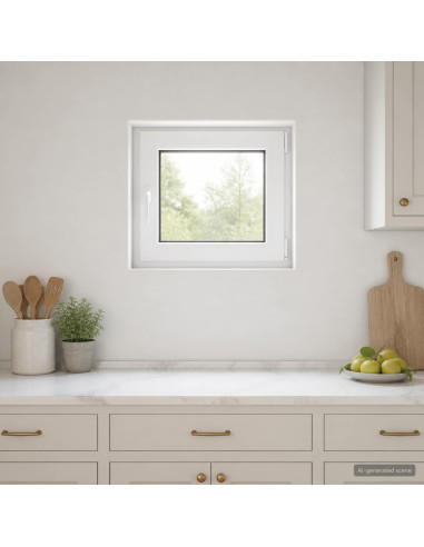Finestra per Soffitta RISOR 60 x 55 cm PVC e Vetro