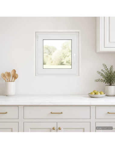 Finestra per Soffitta RISOR 60 x 55 cm PVC e Vetro