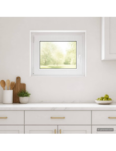Finestra per Soffitta RISOR 50 x 55 cm PVC e Vetro