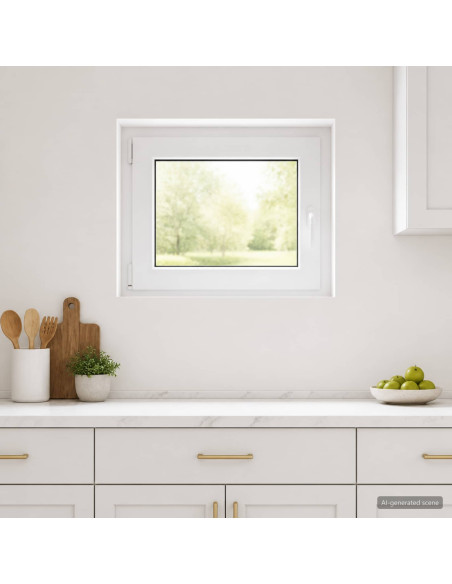 Finestra per Soffitta RISOR 50 x 55 cm PVC e Vetro