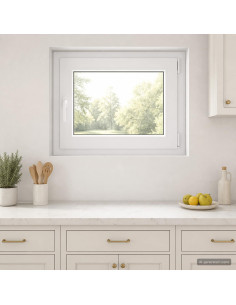 Finestra per Soffitta RISOR 50 x 55 cm PVC e Vetro