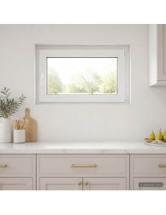 Finestra per Soffitta RISOR 90 x 55 cm PVC e Vetro
