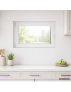 Finestra per Soffitta RISOR 90 x 55 cm PVC e Vetro