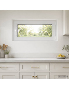 Finestra per Soffitta RISOR 100 x 55 cm PVC e Vetro