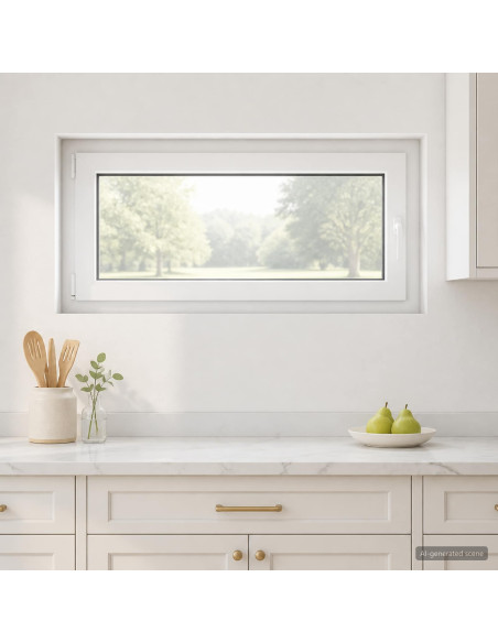 Finestra per Soffitta RISOR 100 x 55 cm PVC e Vetro