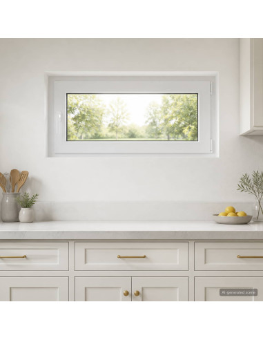 Finestra per Soffitta RISOR 50 x 55 cm PVC e Vetro