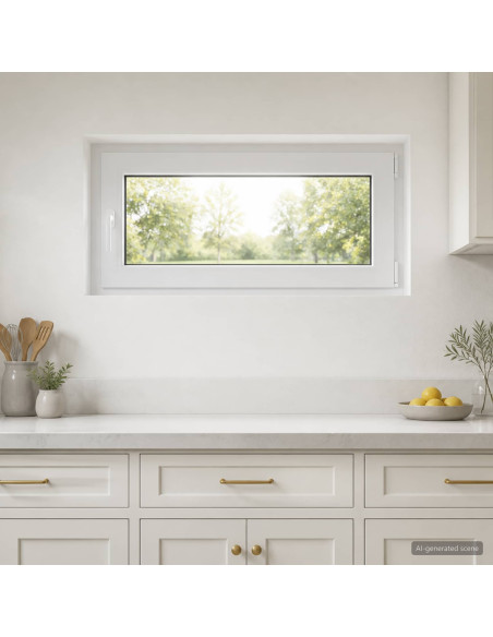 Finestra per Soffitta RISOR 50 x 55 cm PVC e Vetro