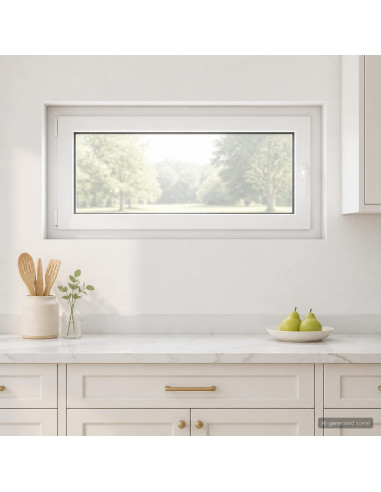Finestra per Soffitta RISOR 50 x 55 cm PVC e Vetro