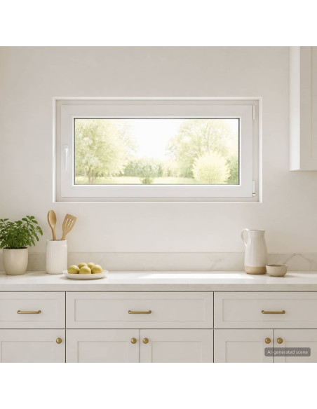 Finestra per Soffitta RISOR 110 x 55 cm PVC e Vetro