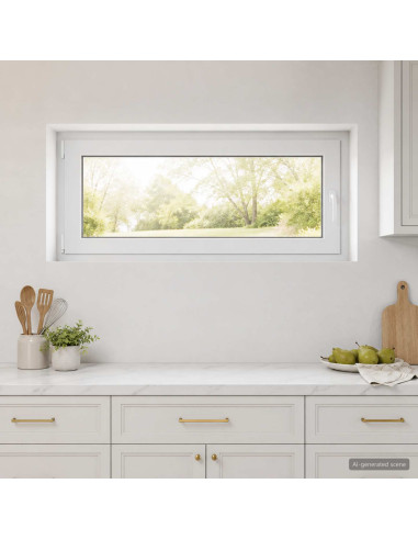 Finestra per Soffitta RISOR 50 x 55 cm PVC e Vetro