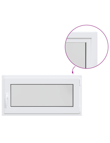 Finestra per Soffitta RISOR 50 x 55 cm PVC e Vetro