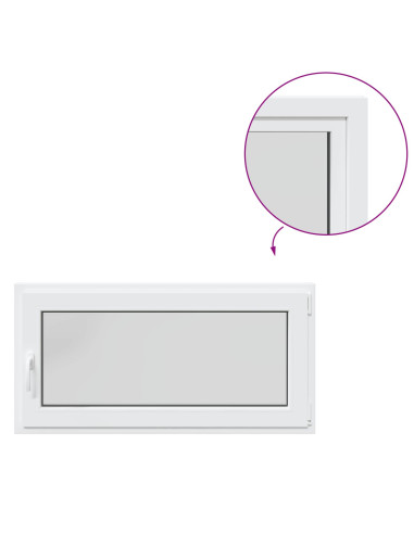 Finestra per Soffitta RISOR 120 x 50 cm PVC e Vetro