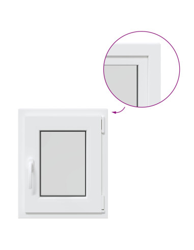 Finestra per Soffitta RISOR 50 x 55 cm PVC e Vetro