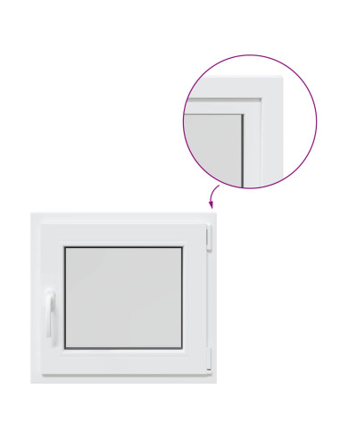Finestra per Soffitta RISOR 60 x 55 cm PVC e Vetro