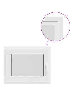 Finestra per Soffitta RISOR 50 x 55 cm PVC e Vetro 2